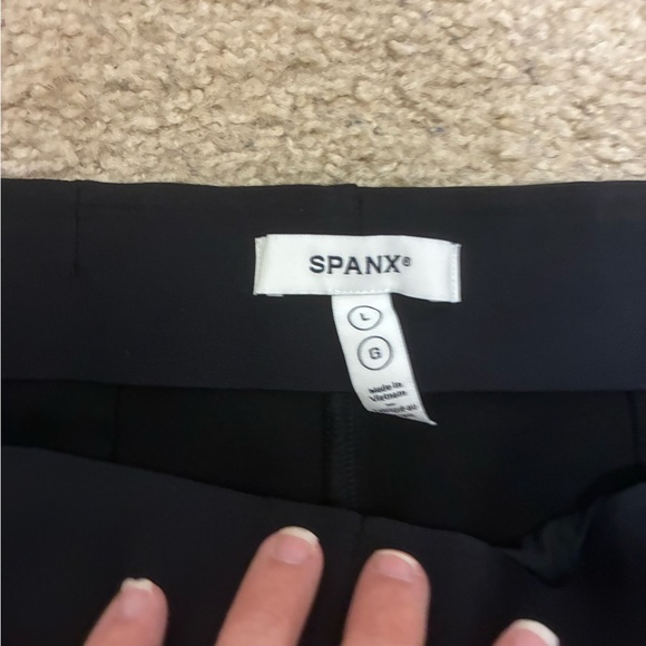 Spanx ponte knit cropped wide leg pull on pants - Picture 5 of 5